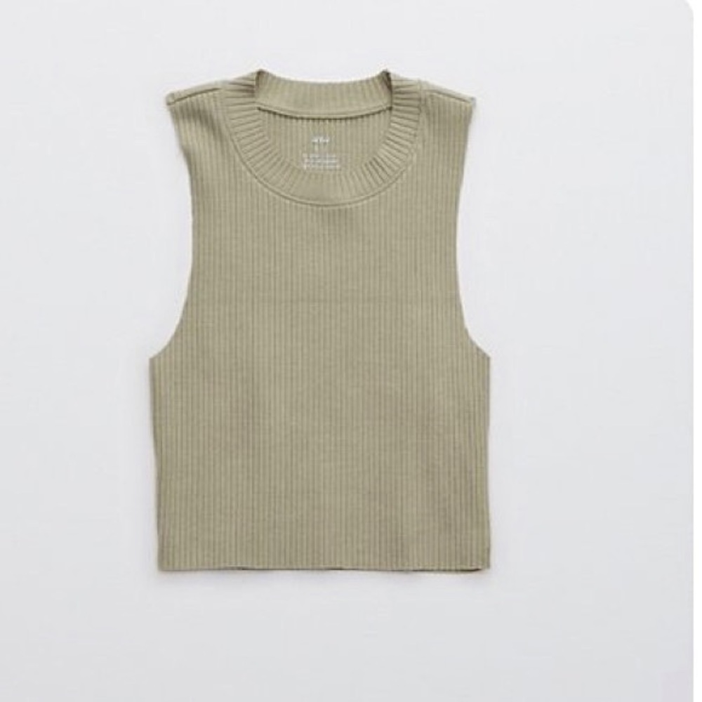 Aerie Rebel Cropped Tank Top